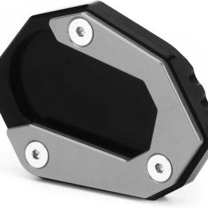 Almohadilla de extensión de soporte para motocicleta BMW F750GS F850GS Adventure F 750 850 GS Adv 2019 2022 Placa de soporte lateral (color  titanio) Almohadilla de extensión de soporte para motocicleta BMW F750GS F850GS Adventure F 750 850 GS Adv 2019 2022 Placa de soporte lateral (color  titanio)