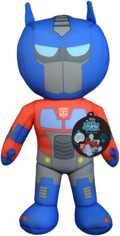 WAHU Aqua Pals Transformers Optimus Prime – Juguete de agua de peluche grande – Uso en la piscina, playa, patio trasero, bañera o interior
