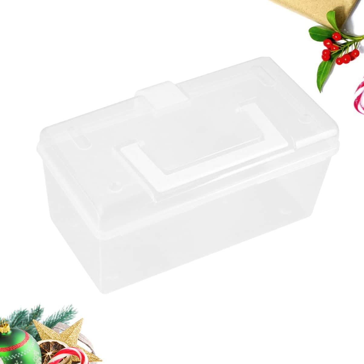 Cabilock Caja de aparejos Organizador Caja de medicamentos Caja vacía de plástico Botiquín de primeros auxilios Caja de primeros auxilios Caja de