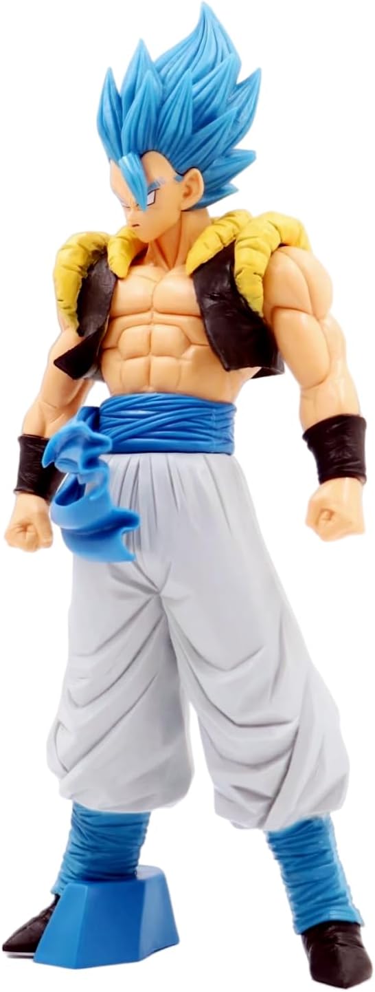 Figuras de acción de Gogita de pelo azul de Dragon Baii de 12 pulgadas, regalos de cumpleaños y coleccionables para fanáticos del anime