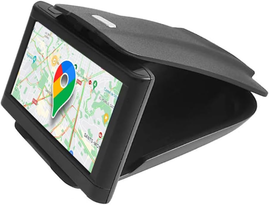 Soporte para GPS y teléfono para salpicadero, antideslizante, ajuste universal, autoadhesivo, Garmin Nuvi Drive Dezl Drivesmart, Navman, Tomtom,