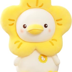 Peluche de pato de peluche suave y lindo juguete de peluche para niños, pato, rosa, 9.8 pulgadas Peluche de pato de peluche suave y lindo juguete de peluche para niños, pato, rosa, 9.8 pulgadas