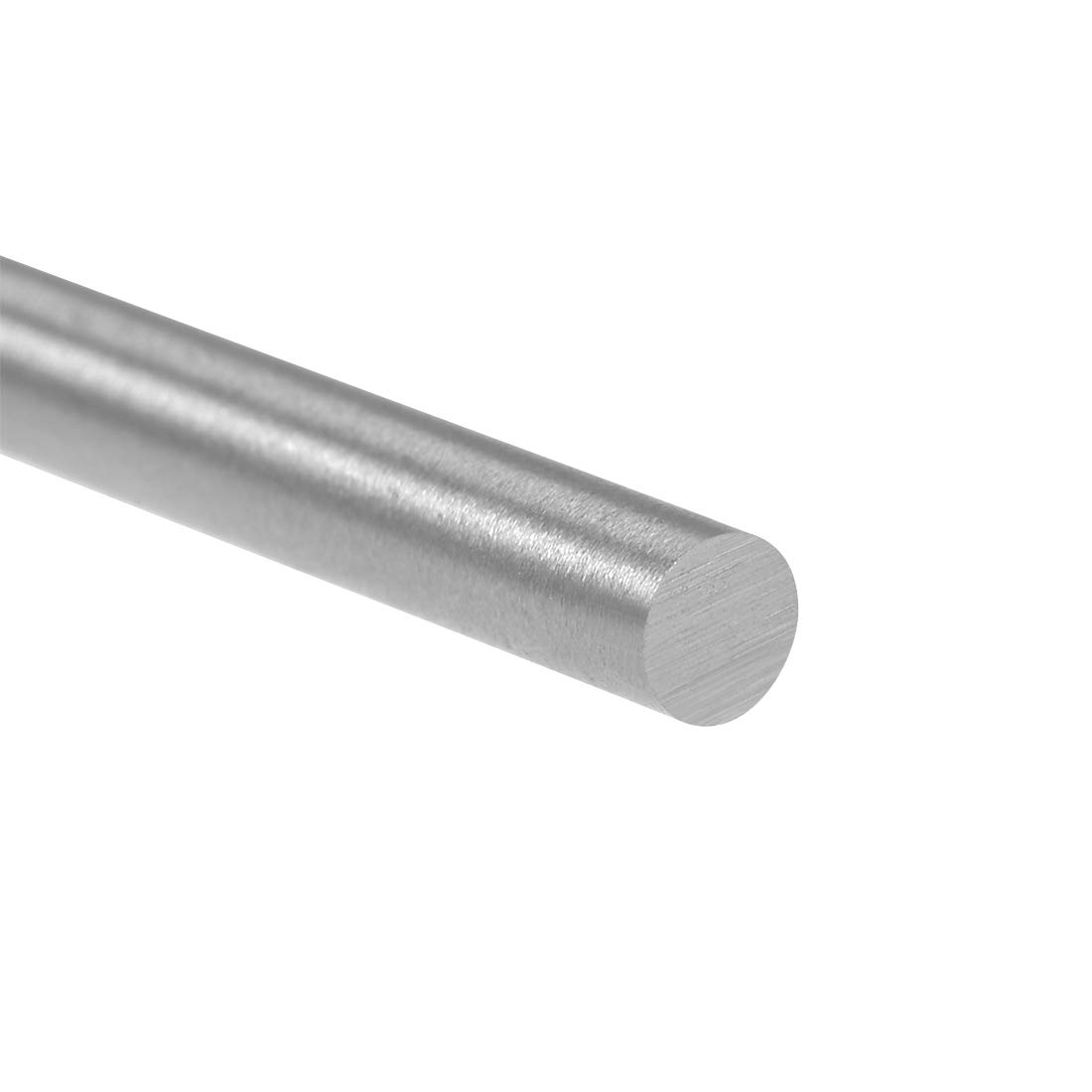 uxcell Varilla de acero redonda, barra de torno HSS de 0.110 in, herramienta de 3.937 in de largo, para engranajes de eje, tornos, taladradora, eje