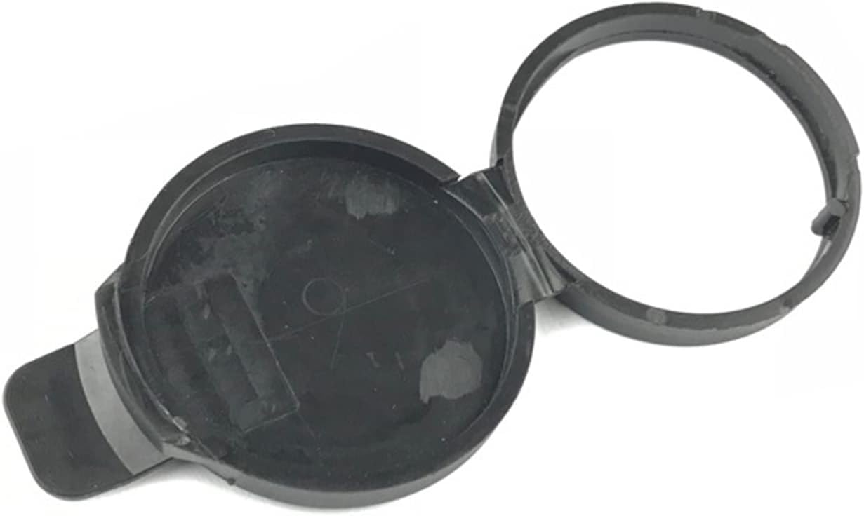 1 tapa de líquido para parabrisas, tapa de repuesto para depósito de líquido del limpiaparabrisas para GMC Chevrolet Buick Cadillac (negro)