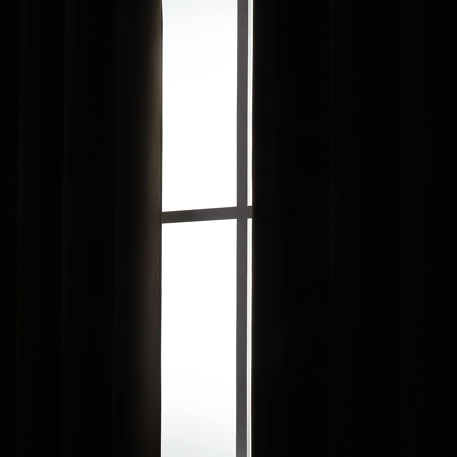 Cortinas opacas de 95 pulgadas de largo, cortinas con aislamiento térmico para oscurecer la habitación, 2 paneles para sala de estar, ojales en la