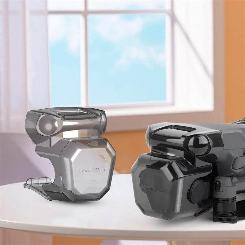 Cubierta de cardán integrada para DJI Mavic 3 Pro Drone Accesorios Transparente Lente Visión Protector de Plástico Cámara Set