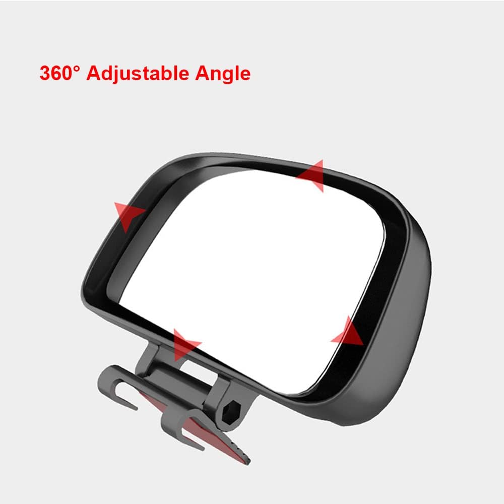 Espejos traseros laterales de gran angular ajustables universales Espejo retrovisor de punto ciego Snap Way