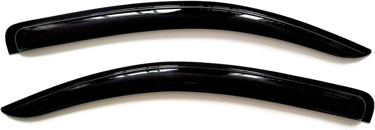 Deflectores de visera de ventana, protectores de lluvia compatibles con Toyota Tundra Crewmax 2007-2021