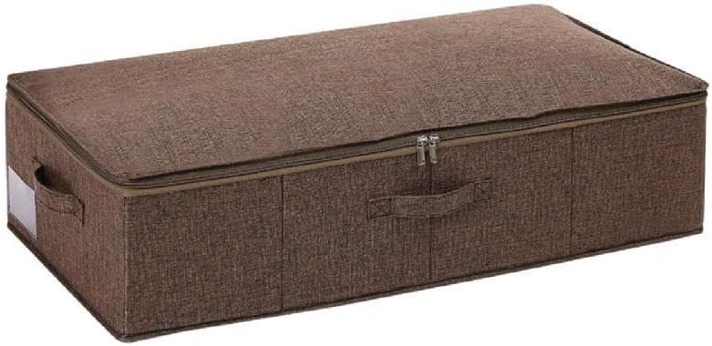 Bolsas de almacenamiento de ropa transpirables plegables para debajo de la cama, caja de almacenamiento para ropa de cama de edredón, colchas en