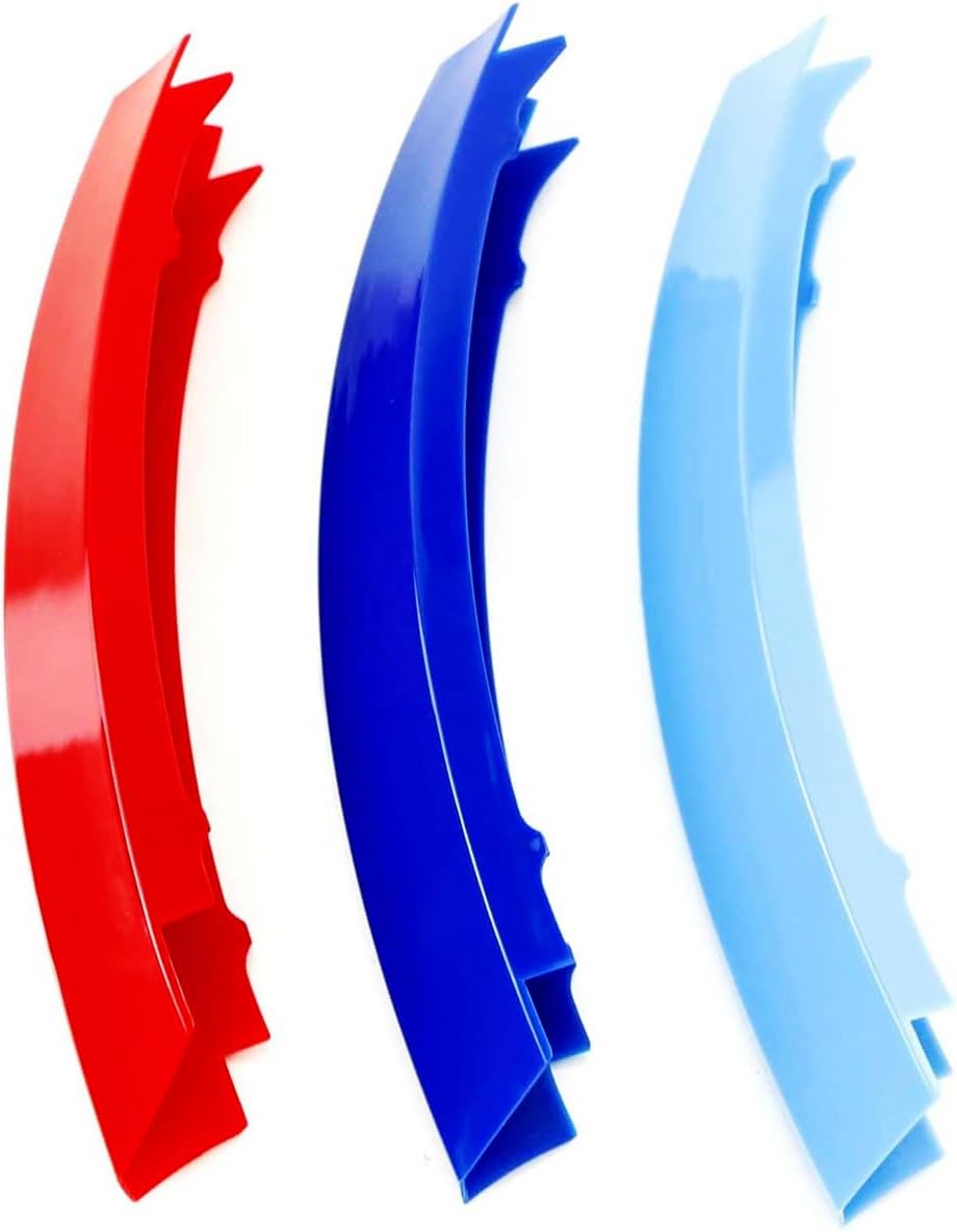 Ajuste exacto M – Rejilla de color compatible con BMW 2003-2006 E53 X5 7-vigas central riñón parrilla