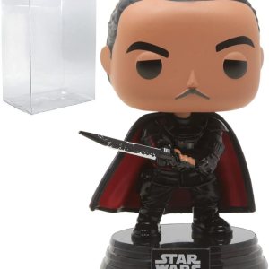 POP Star Wars The Mandalorian – Moff Gideon con Darksaber Funko Pop! Figura de vinilo (paquete con funda protectora compatible con Pop Box), POP Star Wars The Mandalorian – Moff Gideon con Darksaber Funko Pop! Figura de vinilo (paquete con funda protectora compatible con Pop Box),