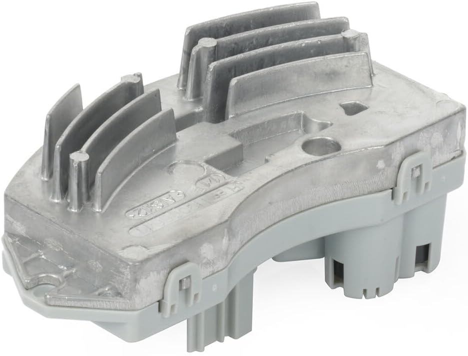 cciyu Resistencia del ventilador del motor del ventilador de HVAC Módulo de control del ventilador de CA apto para 2011 para BMW Serie 1 M, 128i,