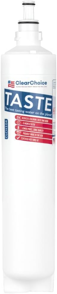 ClearChoice CLCH104 LT600P – Filtro de agua para refrigerador LG 5231JA2006A, alternativa rentable al original de fábrica, elimina las impurezas del