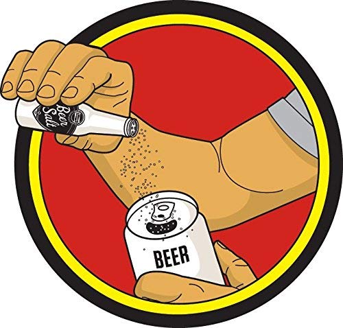 Twang Sal saborizada, paquete variado de sal de cerveza, mini botellas de 1.4 onzas, 4 unidades, 1 de cada una de lima, limón y lima, michelada,
