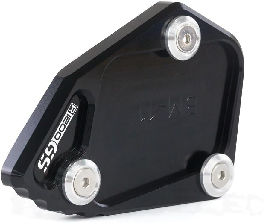 Motorcycle Side Stand pad for B&MW R 1200 GS 2007-2012 R 1200 ADV 2008 2009 2010 2011 2012 Motorcycle CNC Aluminum Side Stand Enlarge Kickstand