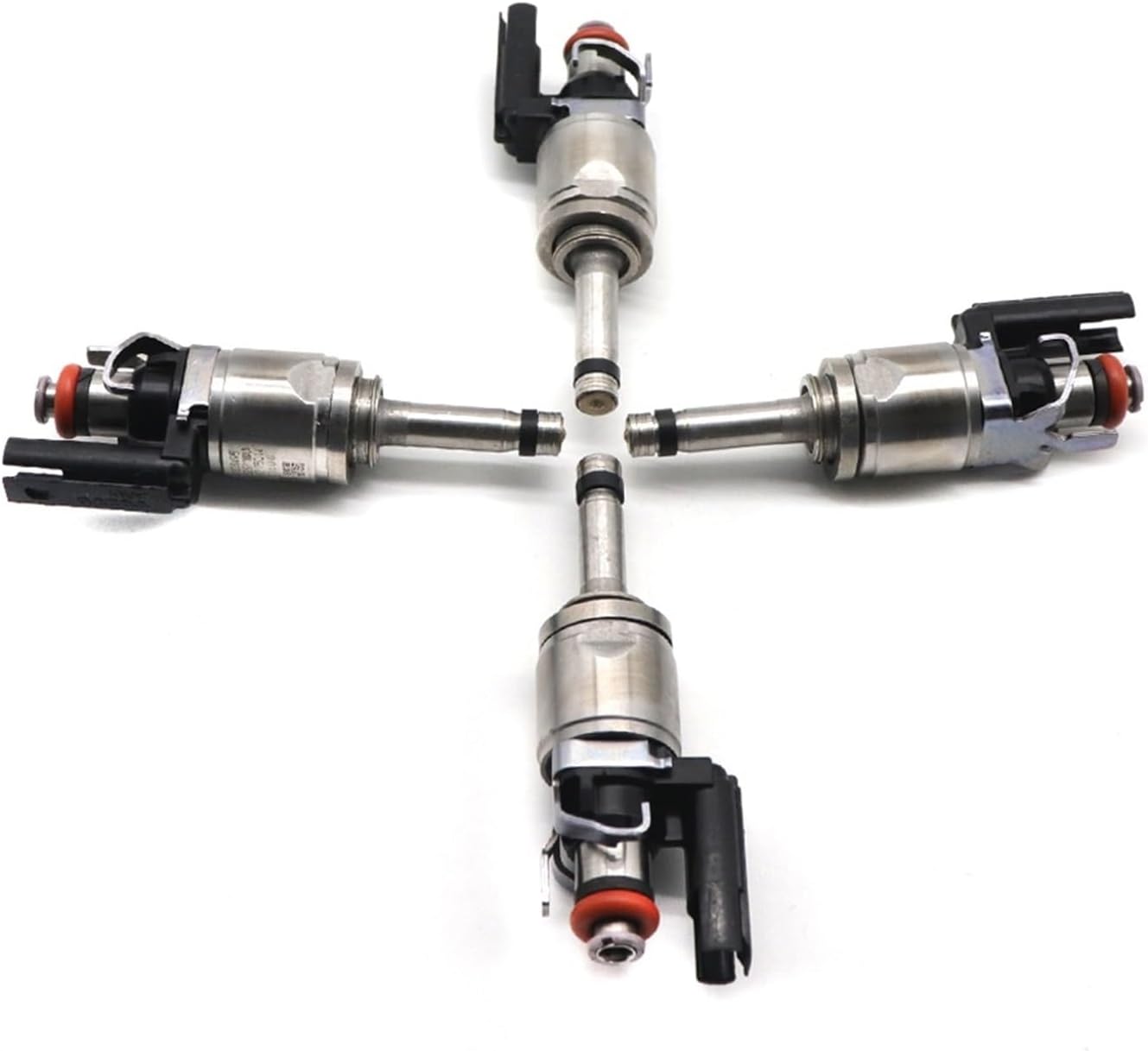 4 unidslote inyectores de combustible de coche boquilla 31303495, compatible para Volvo S60 S80 S90 V60 V70 XC40 XC60 XC70 XC90 2.0L Turbo 2015 2016