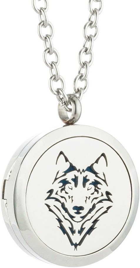 Collar difusor de aromaterapia, colgante de animales, collar de aceite esencial para mujeres, regalos para adolescentes y niñas