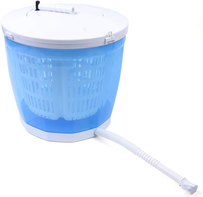 Mini secadora manual 26.6 lbs Lavadora y secadora portátil combinada de mano lavadora individual bañera para dormitorios, apartamentos, casas