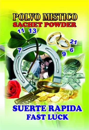 3 Pcs Fast Luck Sachet – Suerte Rapida Polvo en Bolsa 12oz