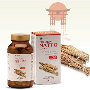 FINE JAPAN Nattokinase (300 cápsulas)  Hecho exclusivamente a partir de soja fermentada 100% japonesa  Sin gluten ni conservantes  para el bienestar FINE JAPAN Nattokinase (300 cápsulas)  Hecho exclusivamente a partir de soja fermentada 100% japonesa  Sin gluten ni conservantes  para el bienestar