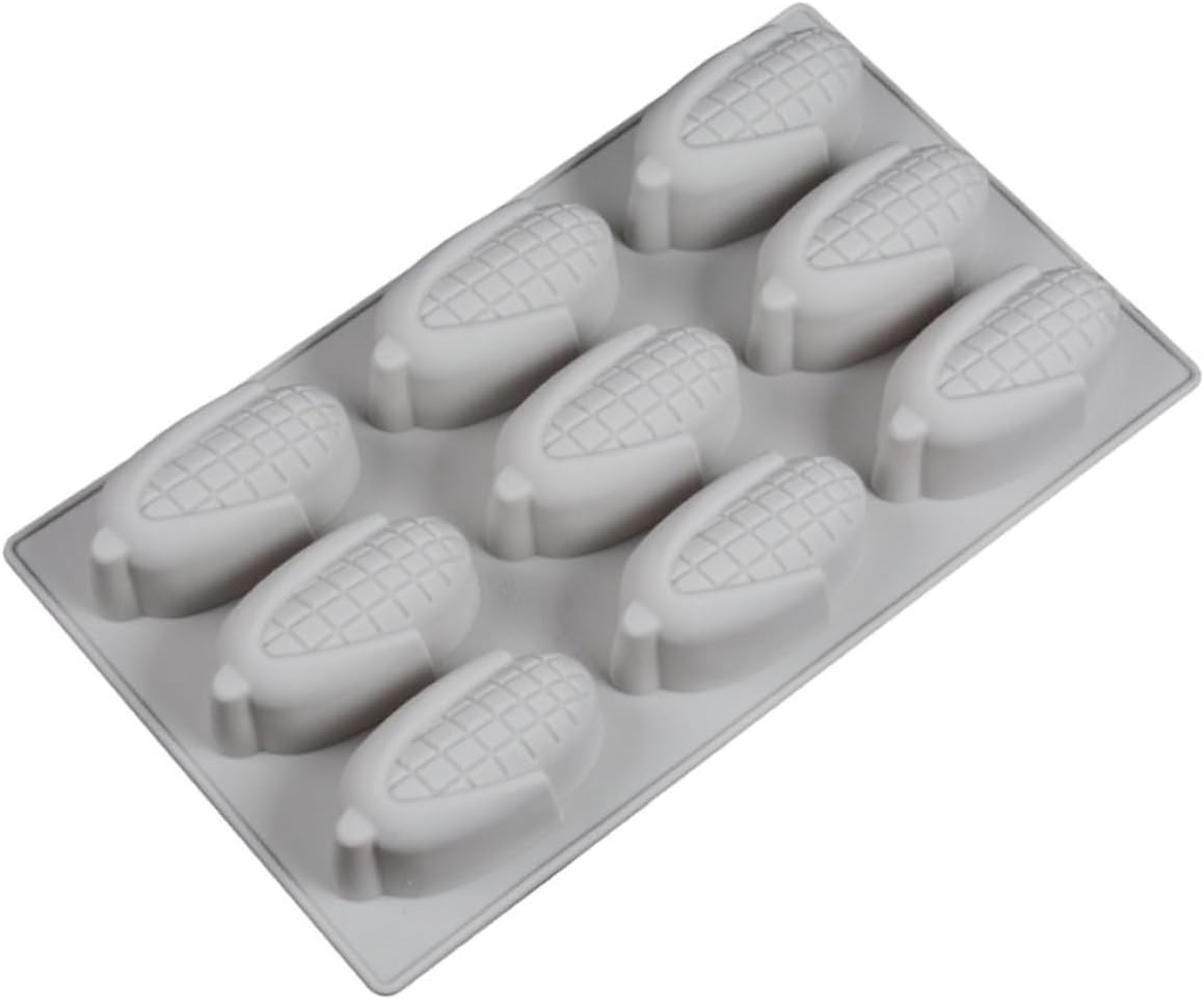 GOOHOCHY Molde de galletas de silicona molde de chocolate para resina suministros de hornear lindo molde de chocolate antiadherente lindo molde para