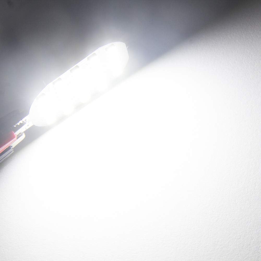 Super Bright 921 – Ampolletas LED para luces de interior de casa rodante, remolque, barco, cúpula interior (paquete de 20 unidades, 6000K, color