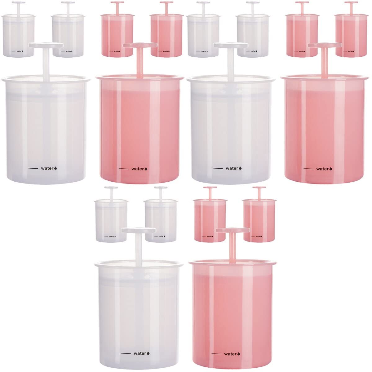 FRCOLOR 18 piezas de espuma facial de gel de limpieza de espuma de lavado facial, fabricante de espuma de espuma para el hogar, limpiadores para el
