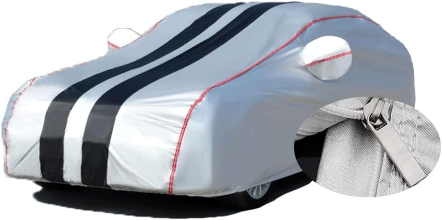 Car Cover Outdoor for Dacia StepwaySandero, Car Cover Waterproof Breathable Large, Car Cover Summer,Sun UV Resistent Dustproof Custom,Oxford with