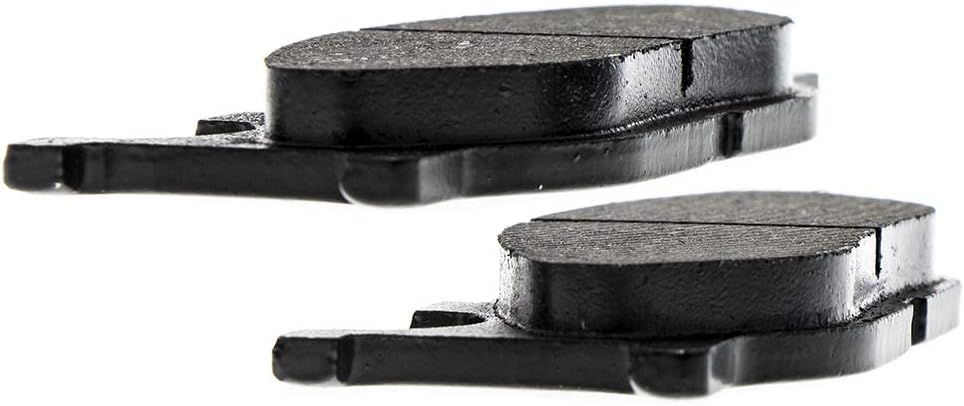 NICHE Juego pastillas de freno para Yamaha V Star 1100 3XF-W0045-50-00 5VU-25805-00-00 Delanteras traseras semimetálicas