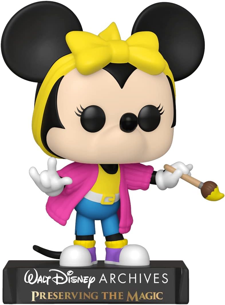 Funko Pop! Minnie Disney Archives Set de 5 – Princesa Minnie (1938), Minnie (2013), On Ice (1935), Plane Crazy (1928) y Totally Minnie (1988)