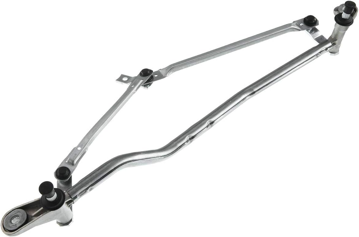 A-Premium Conjunto de varillaje de transmisión del limpiaparabrisas delantero compatible con vehículos Audi – A4, A4 Quattro 2002-2008, RS4