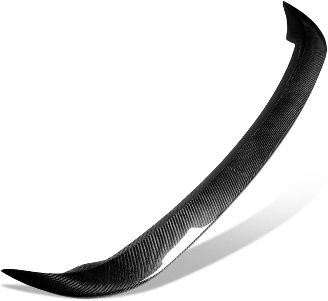 DNA MOTORING 2-SPC-7104-CF – Alerón de techo de fibra de carbono para ventana trasera, compatible con VW Golf GTI Hatchback 2010-2013
