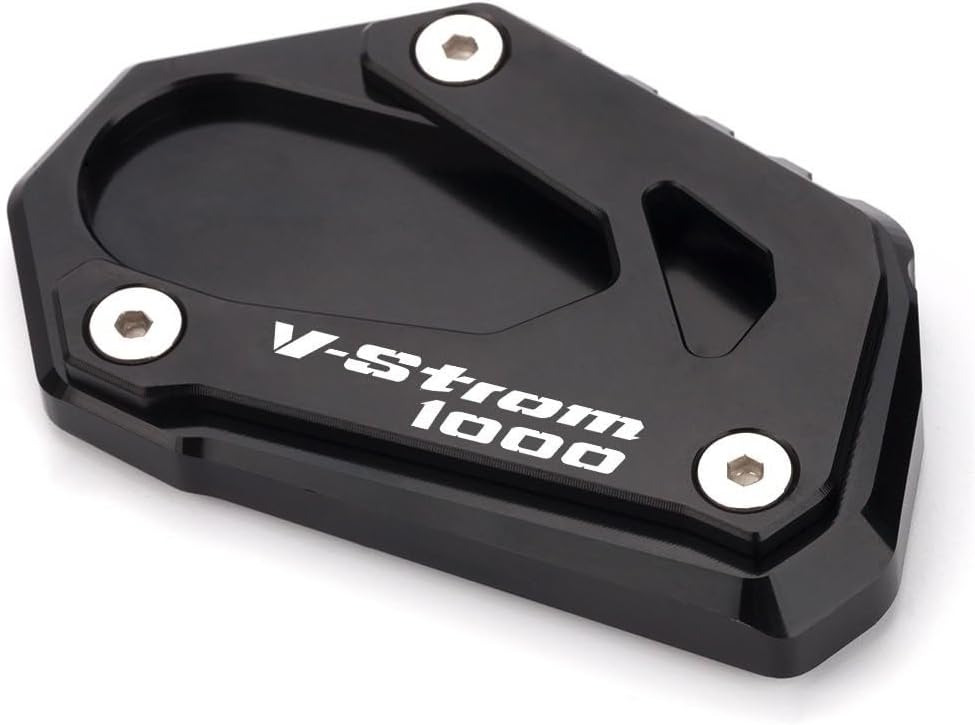 ACLIPS Motorcycle Side Stand pad for Suzuki VStrom 1000 DL1000 V-Strom 1000XT 2014-2019 2016 2017 2020 Motorcycle Kickstand Foot Side Stand