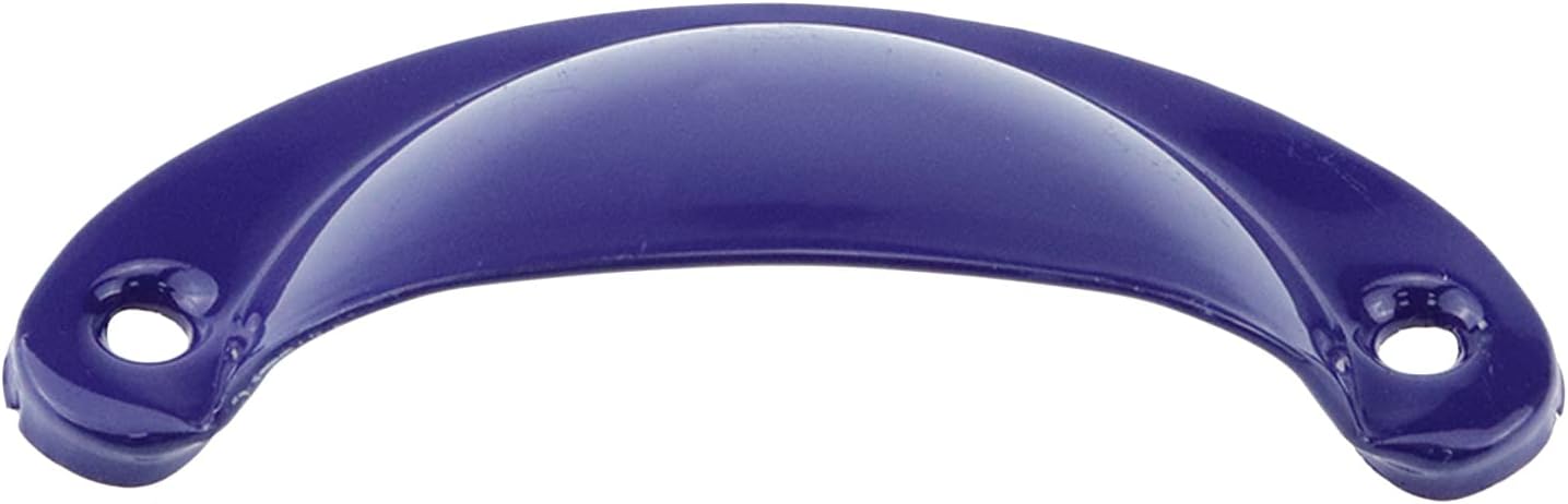 MY MIRONEY Paquete de 20 tiradores azules para cajones de cocina, manijas antiguas de armario con tornillos, centros de agujeros de 2.52 pulgadas
