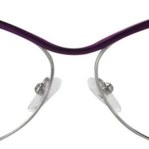 Zeelool Gafas de bloqueo de luz azul ojo de gato de gran tamaño para las mujeres gafas de metal Ellen VFM0176 Zeelool Gafas de bloqueo de luz azul ojo de gato de gran tamaño para las mujeres gafas de metal Ellen VFM0176