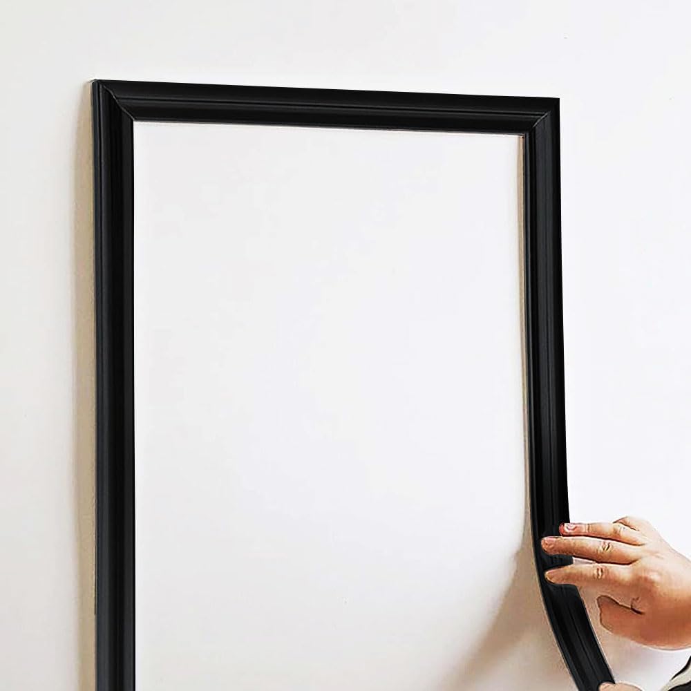 Tiras decorativas autoadhesivas flexibles para despegar y pegar, moldura de pared, moldura de esquina 3D para decoración del hogar, marco de espejo