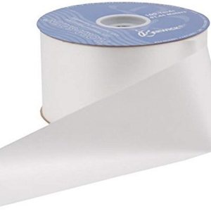 Berwick Offray Flora-Satin 58″ W X 100 Yardas-Cinta Blanca Berwick Offray Flora-Satin 58″ W X 100 Yardas-Cinta Blanca