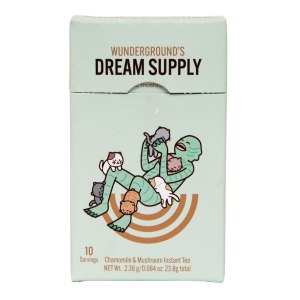 Wunderground Dream Supply – Té instantáneo de manzanilla y champiñones con melena de león orgánica y reishi, 10 paquetes para llevar Wunderground Dream Supply – Té instantáneo de manzanilla y champiñones con melena de león orgánica y reishi, 10 paquetes para llevar