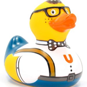 Pato de goma nerd de Bud Ducks Elegante embalaje de regalo – “Geek chic!” Seguro para niños Coleccionable Pato de goma nerd de Bud Ducks Elegante embalaje de regalo – “Geek chic!” Seguro para niños Coleccionable