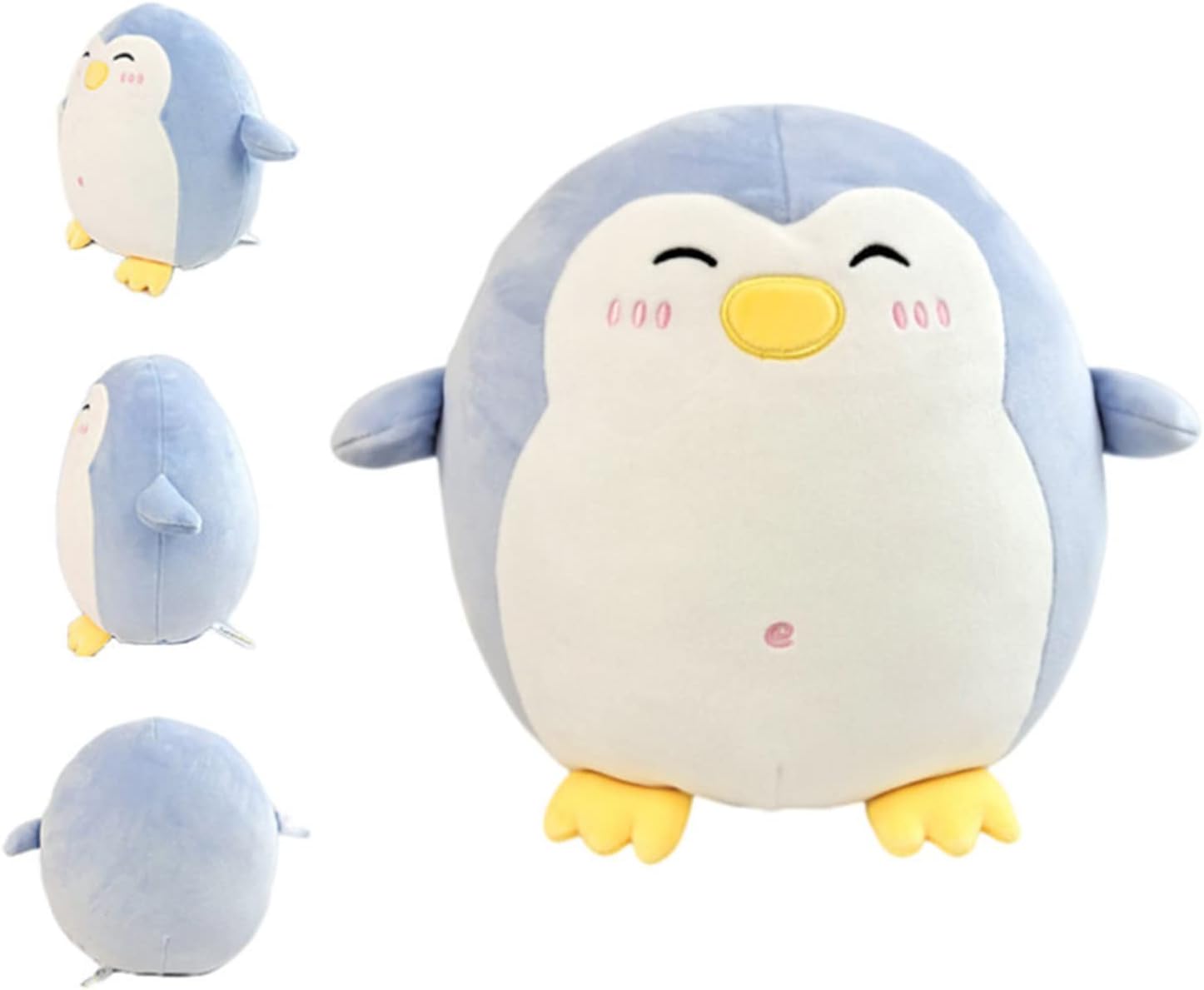 Light Blue Penguin Plush Toy, Penguin Plush Stuffed Animal Plush Pillow 10 inch Christmas Birthday Gift for Boys and Girls