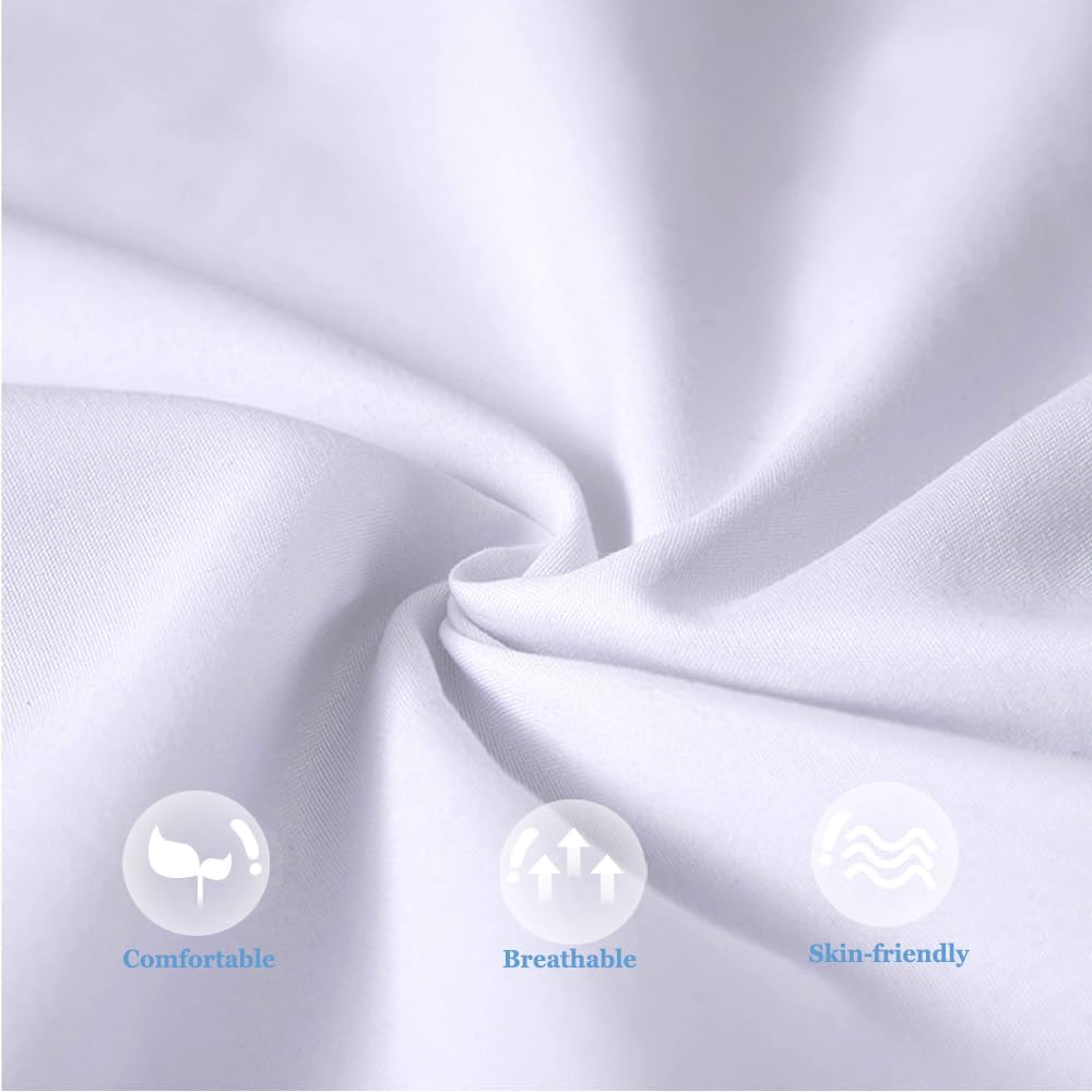 Juego de 2 rellenos de almohada de 18 x 18 pulgadas, almohadas decorativas de plumón, almohadas blancas de lujo para sofá, cama y cojín