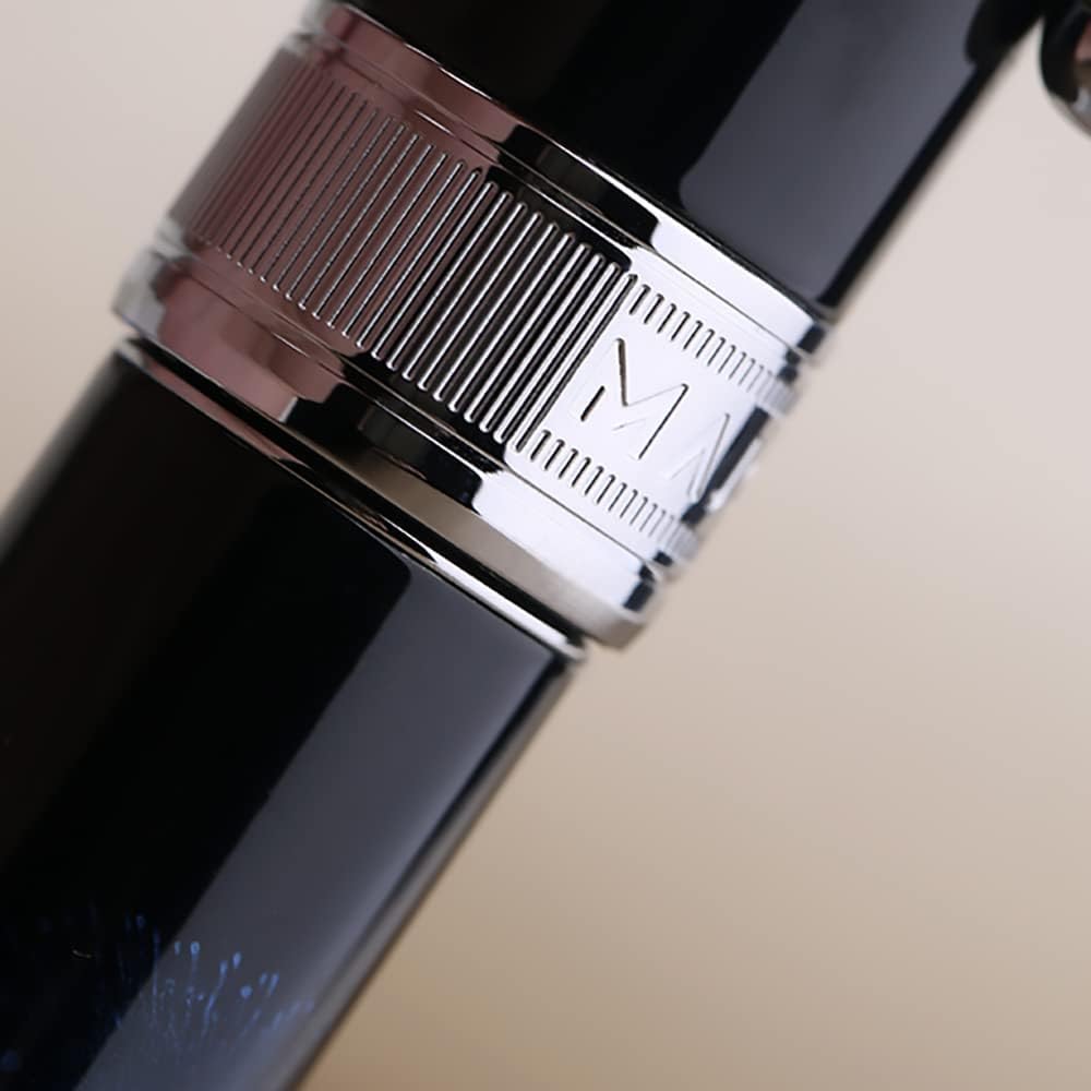 erofa Majohn T5 – Pluma estilográfica de pistón, fuegos artificiales, punta extrafina, gran capacidad de tinta con caja