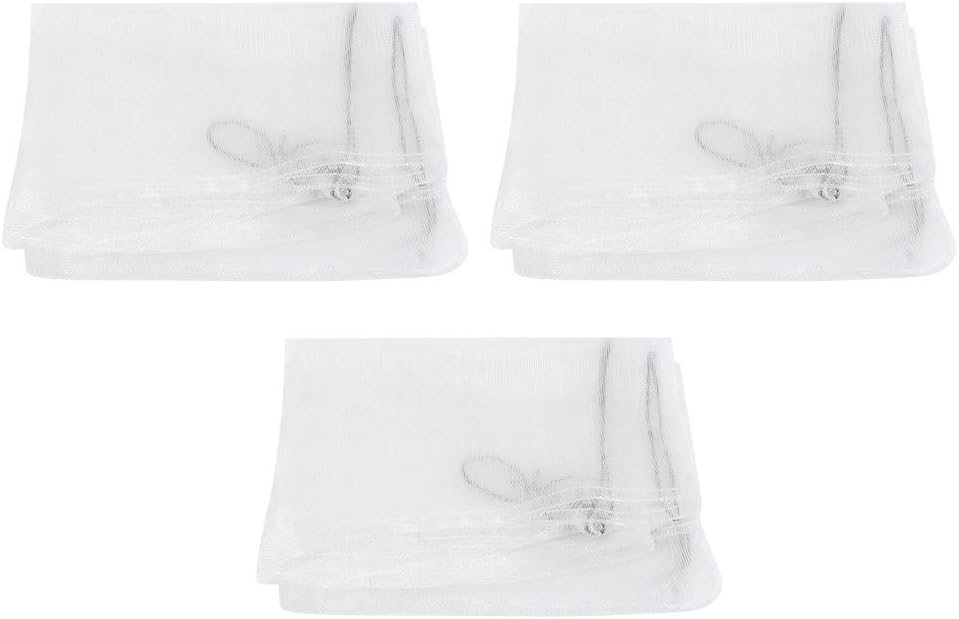 Fydun 3pcs Garden Net Barrier Netting Mesh Plant Cover for Tree Plant Flower 3pcs Garden Net Barrier for Family