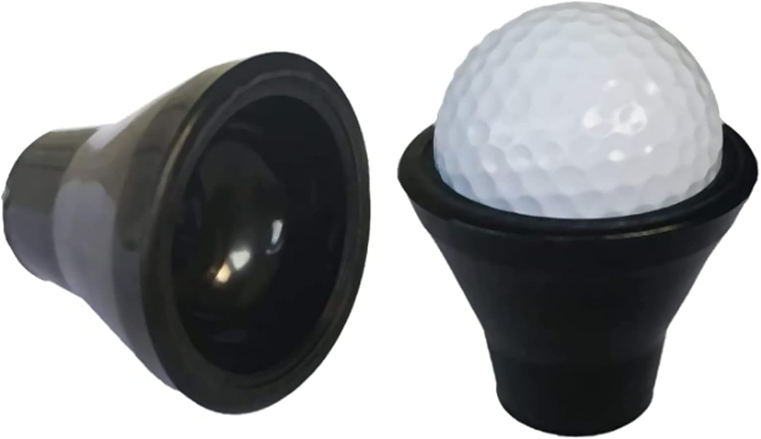 WEBEEDY 10 unidades de recuperador de pelotas de golf, con ventosa, agarrador de bolas de golf, superior para agarres de putter, herramienta de