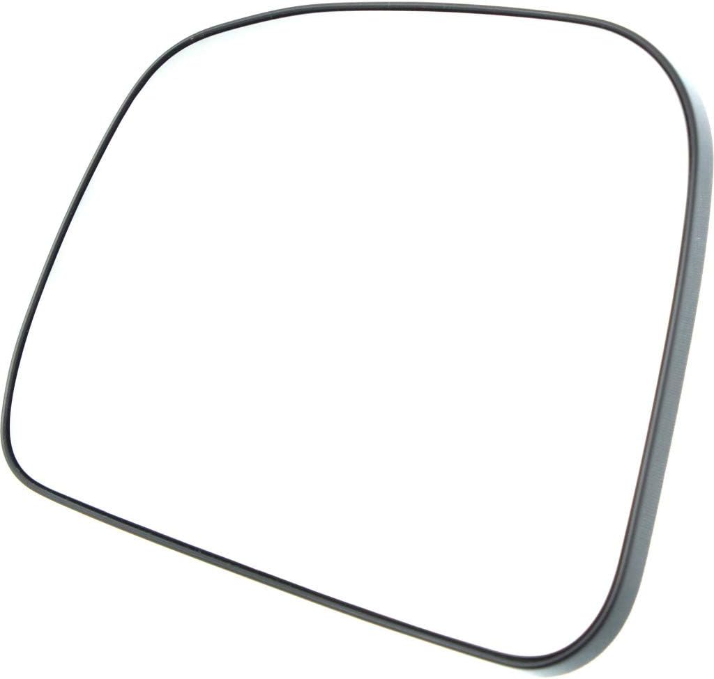 Para Nissan Versa 2007 08 09 10 11 2012 espejo lado del conductor  No calentado  Tipo de vidrio plano  con placa de respaldo  HatchbackSedan