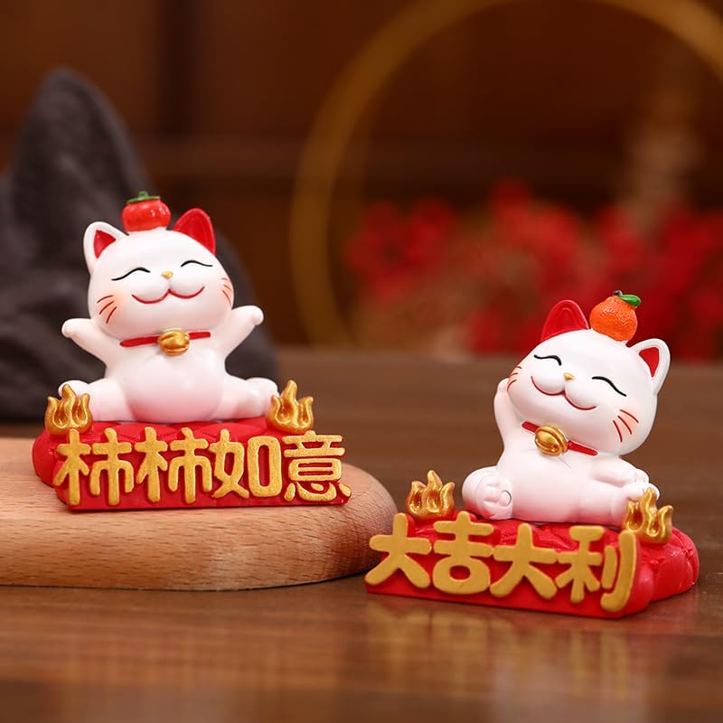 Creative Home Cute Charm Cat Teléfono móvil Lazy Holder Oficina Escritorio Decoración Pieza Decoración Pieza Sala de estar (Disfruta de una vida