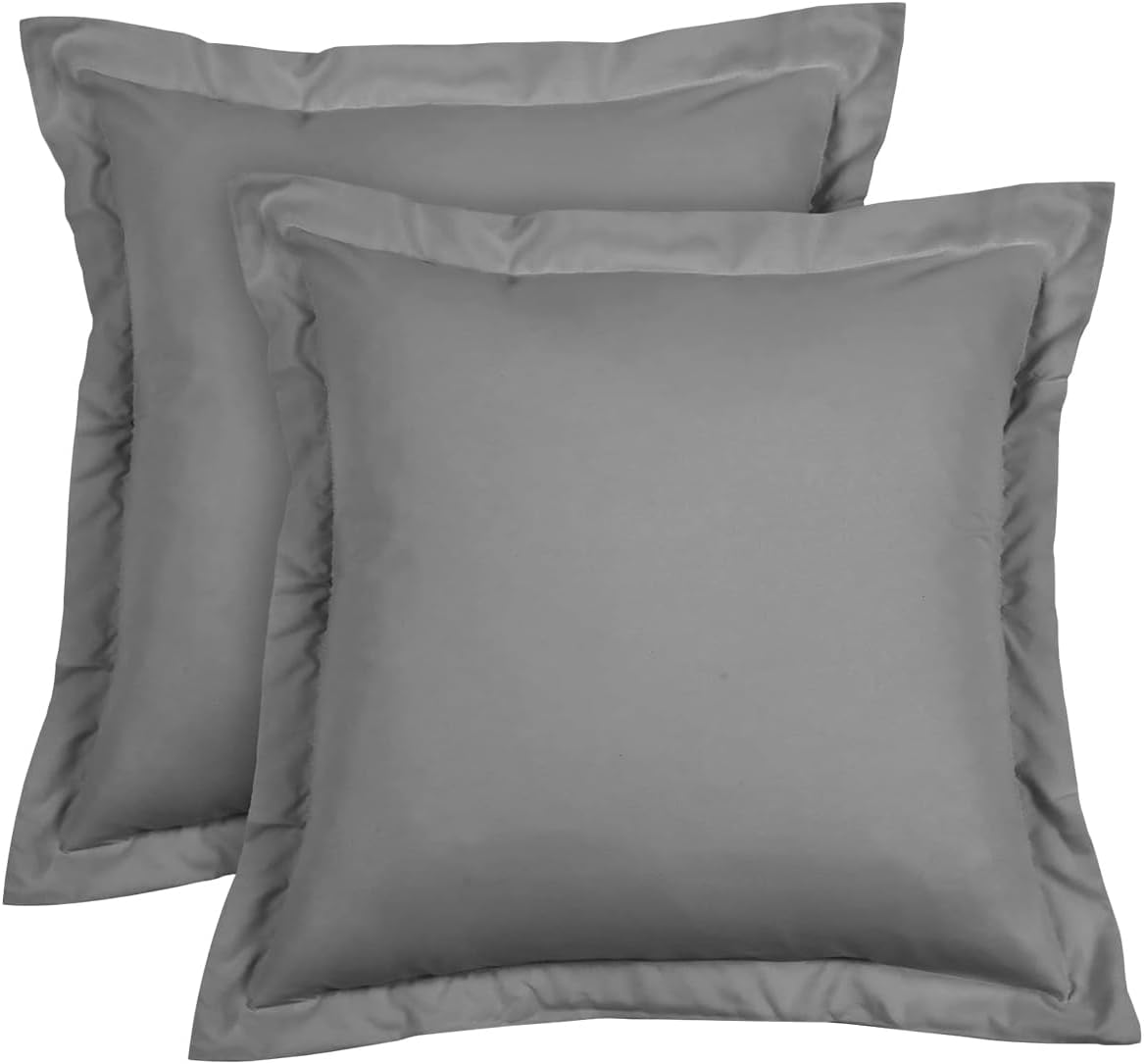 Beddingstar – Juego de 2 fundas de almohada 100% algodón egipcio de 600 hilos