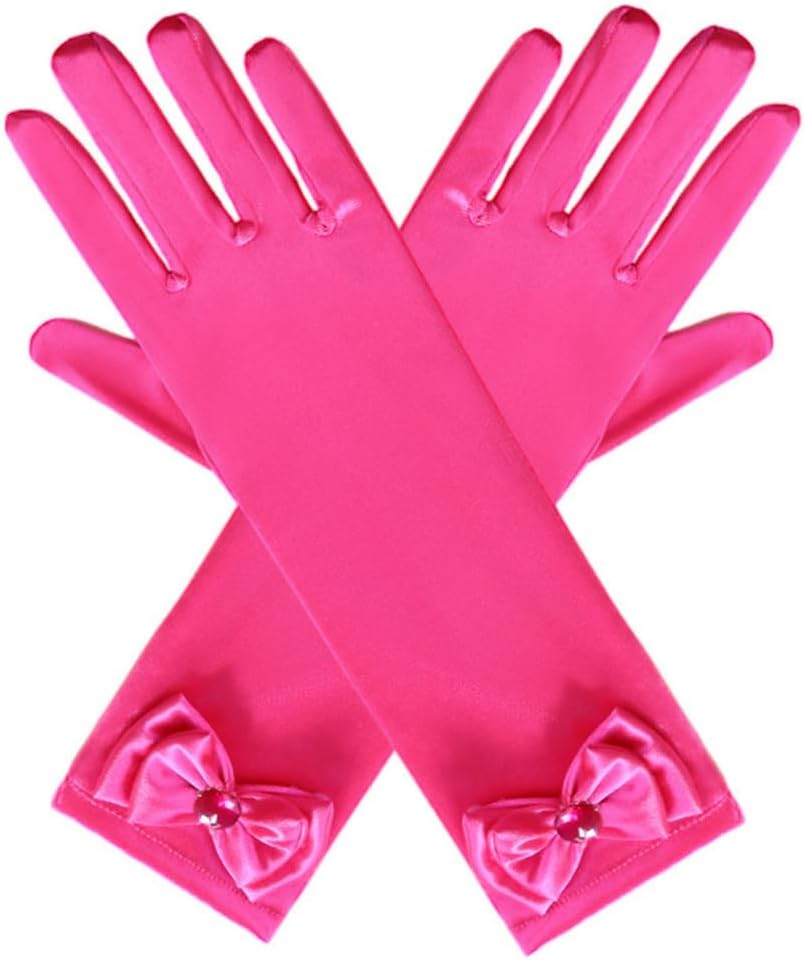 Disfraz de princesa Aurora, accesorios de disfraz para niñas, guantes de aurora, tiara, corona, collar, aretes, pulsera, anillo de princesa,