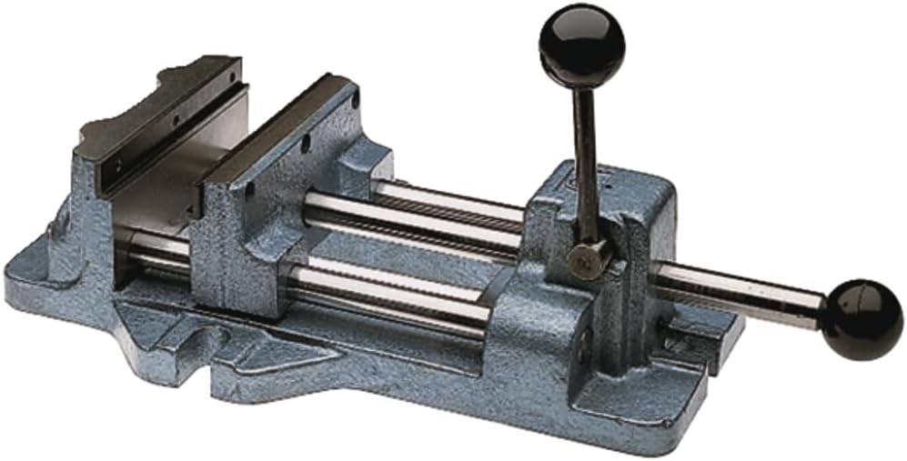 Wilton Prensa de taladro Cam-Action, ancho de mandíbula de 6″, apertura máxima de 6-316″ (modelo 1206)