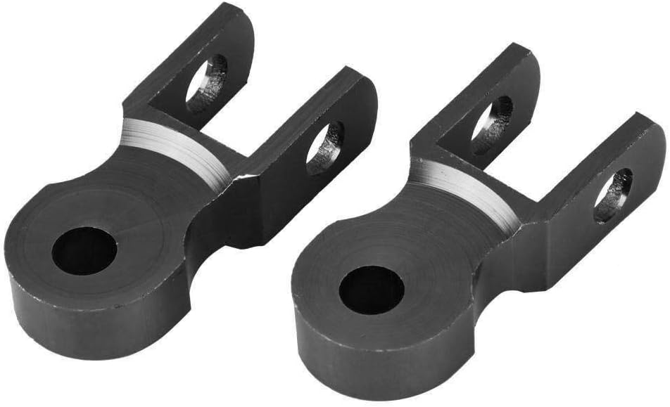 Pitbike – Espaciador de choque, elevador de amortiguador trasero de motocicleta, 2 unidades de aleación de aluminio universal para motocicleta,